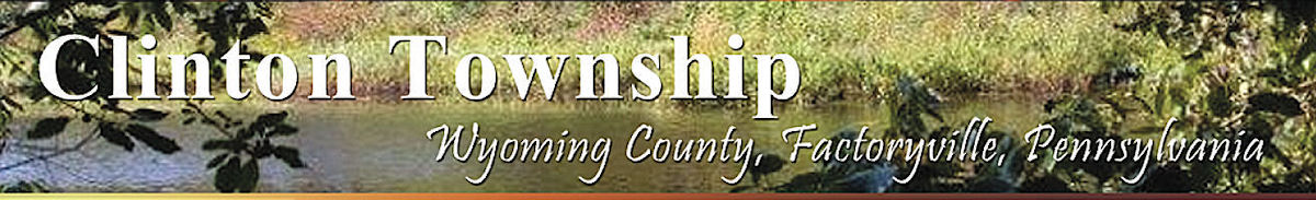 Clinton Township Wyoming County PA